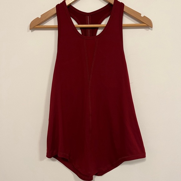 ZYIA Active Effortless Tank Top Cranberry M - Picture 8 of 16